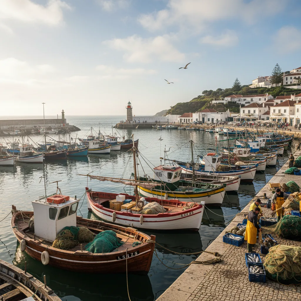 Pesca local em Cascais